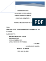 Laboratorio II de Bioquimica