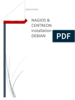 1 - Installation Manuelle de Nagios Centreon - Debian