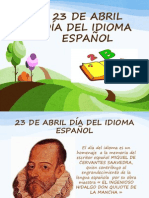 Dia Del Idioma