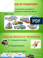 Medios de Transporte y Comunicacion