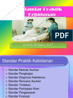 STANDAR PRAKTIK KBIDANAN