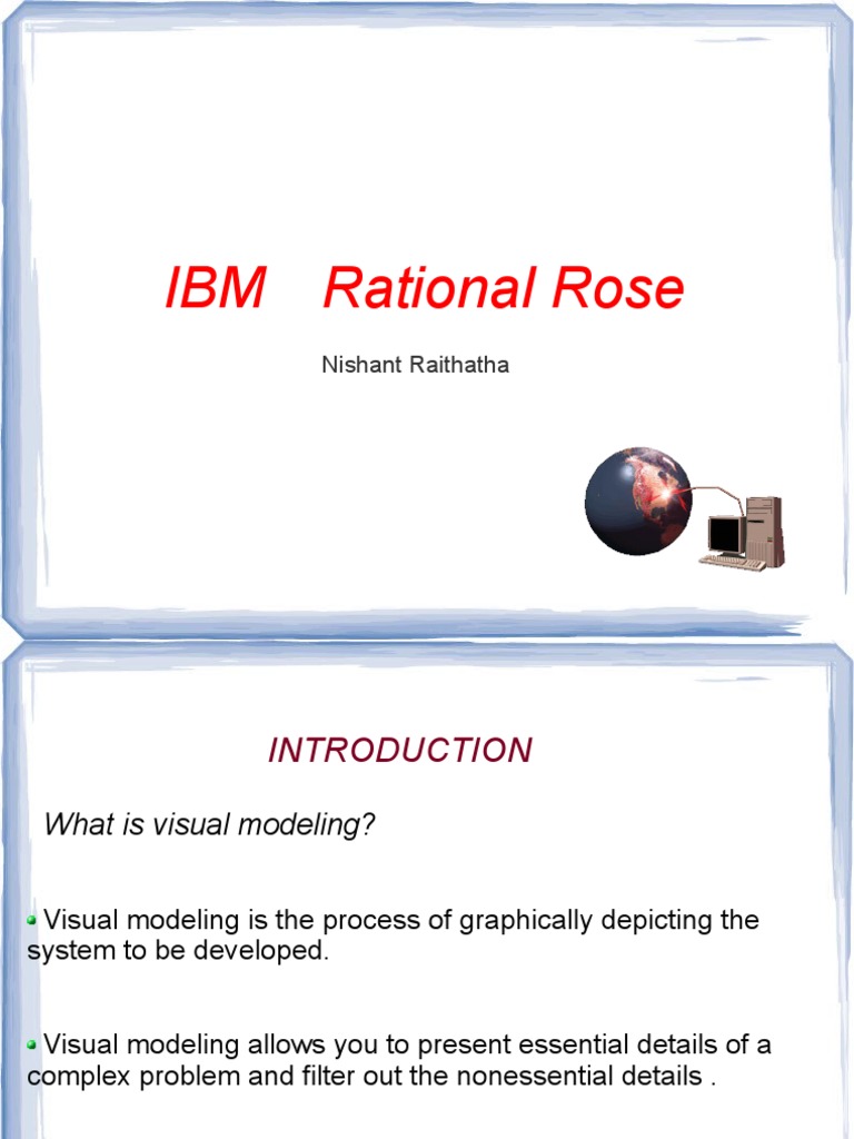 Rational Rose | PDF | Class (Computer Programming) | Use Case