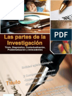 Las Partes de La Investigación