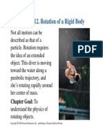Slides of Chapter 12. Rotation of a Rigid Body
