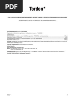 Manual Tordon