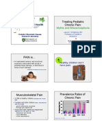 Schanberg 2010 Ped Grand Rounds Chronic Pain