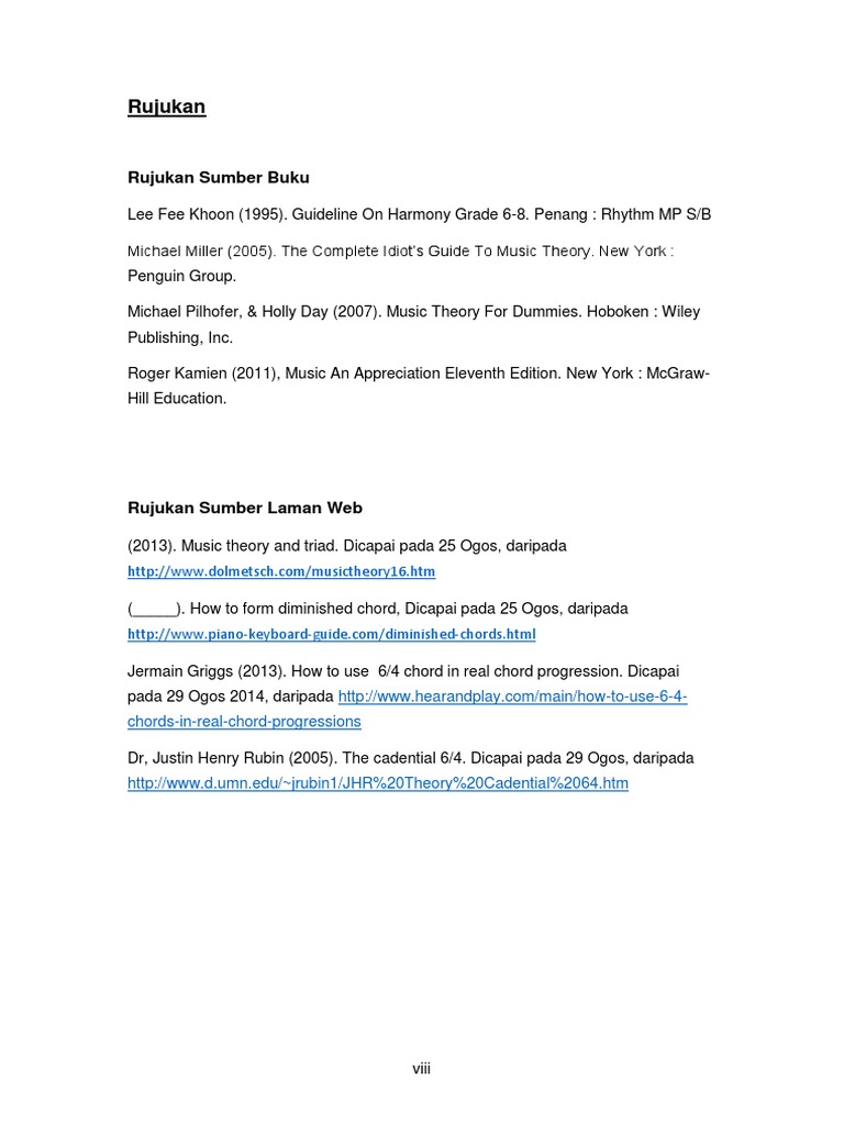 Rujukan | PDF