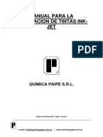 Manual Para La Fabricacion TINTAS INK JET