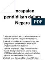 Pencapaian Pendidikan Dalam Negara