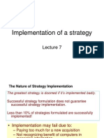 Implementing Strategies