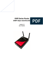 GWR - Series - Router - SNMP - Object - Identifier - Eng - v1 0 PDF