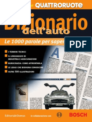 Dizionario Dell Auto