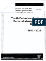 Draft Youth Detention Centre Demand Management Strategy