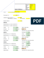 Flow in Pipe - Manning Formula