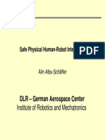 Safe Human-Robot Interaction with Flexible Joint Robots