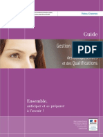 Guide_Gestion Prévisionnelle Emplois Compétences Qualifications