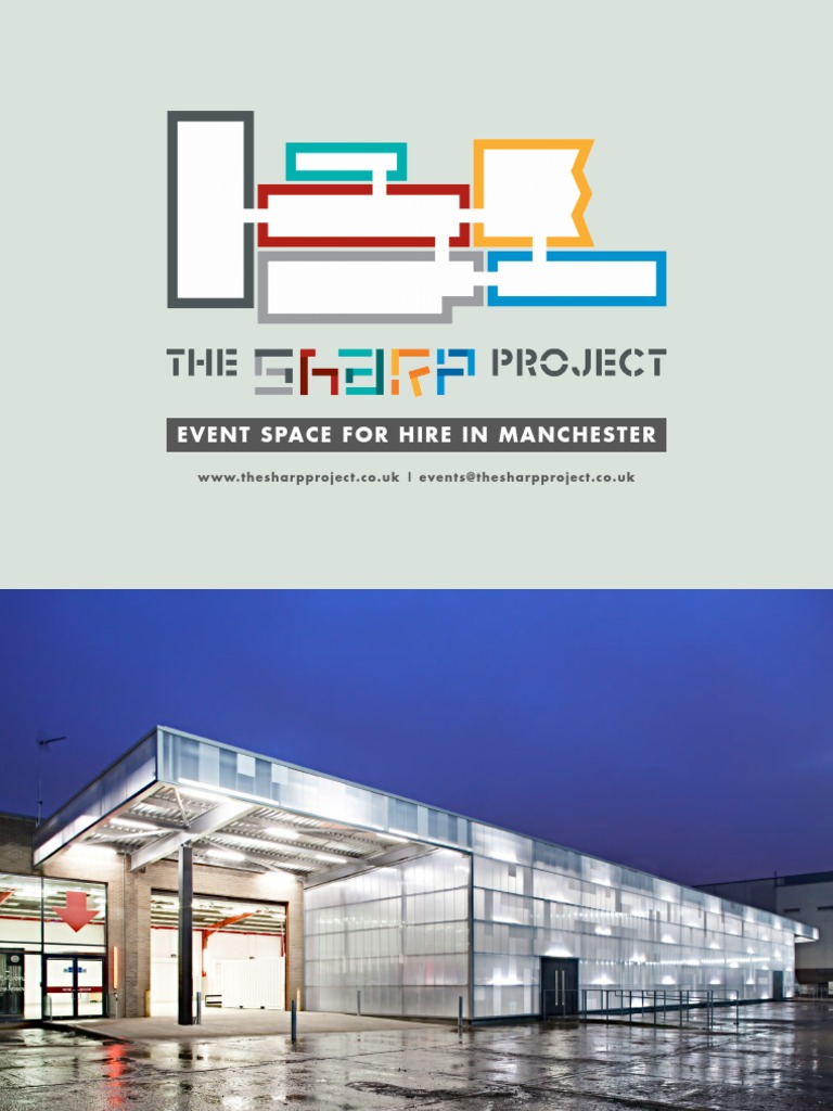 Event Spaces for Hire at The Sharp Project | PDF | Computing And ...