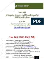 BME 354 Molecular Sensors and Nanodevices