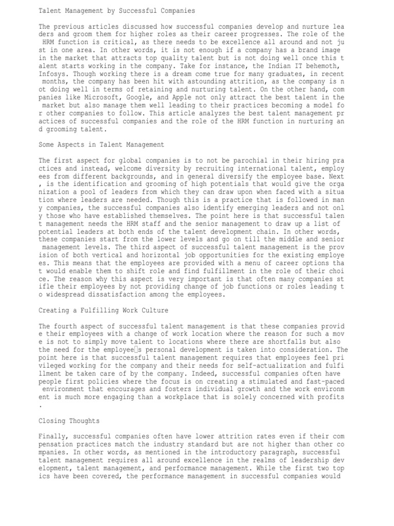 Talent acquisition strategy framework image