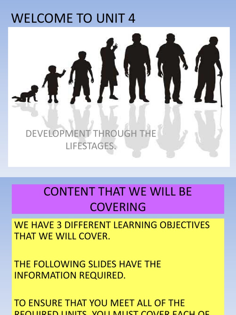 Unit 4 Pies and Infancy | PDF | Puberty | Infants