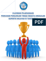 Buku Pedoman Seleksi PTS Unggulan 2014