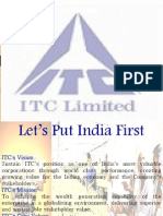 ITC's Vision, Mission and Core Values Detailed