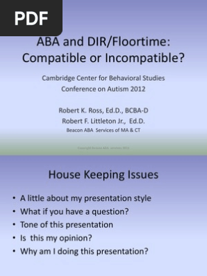 Aba Or Dir Neuropsychology Epistemology