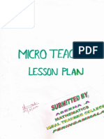 Microteaching Lesson Plan