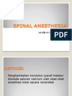 Spinal Anesthesia r2