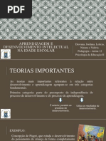 Aprendizagem e Desenvolvimento Intelectual Na Idade Escolar (1) (1)