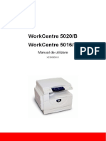 Manual de Utilizare WorkCentre 5016B 5020B RO