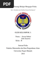 Download Bab 3 Klasifikasi Dan Pemilihan Strategi Pembelajaran Yang Baru by JelagaFisikaItulahSaya SN240028035 doc pdf