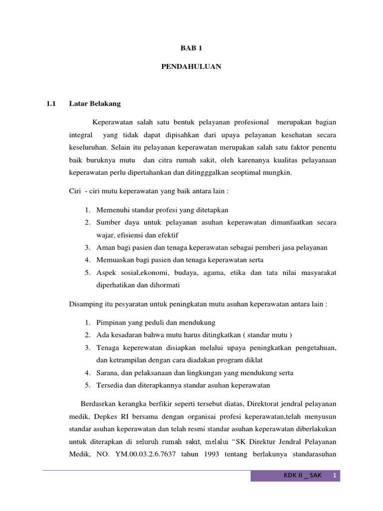 Makalah Standar Asuhan Keperawatan Docx