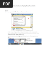 Instruction Manual For The Base Topology Packet Tracer Activity