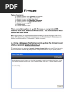 README Updating Firmware