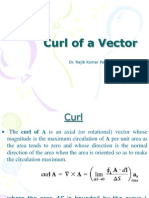 Curl of A Vector: Dr. Rajib Kumar Panigrahi