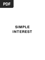 Simple Interest