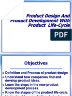 Product Design and Produc Development With Product Life Cycle