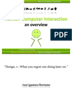Hci01 Humancomputerinteraction Overview 100223032907 Phpapp01
