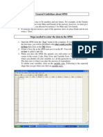 SPSS Guidelines