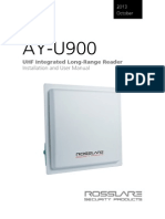 AY-U900 Installation and User Manual v02 - 141013 - English
