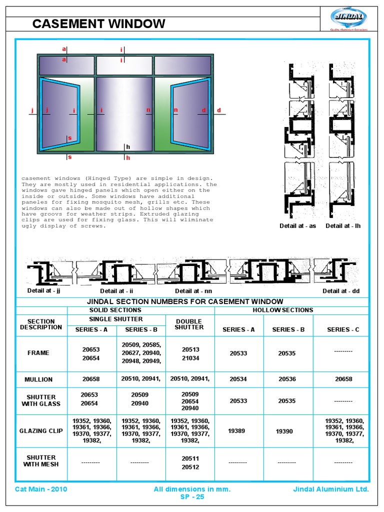20 Casement Window Sections Window Glass Art