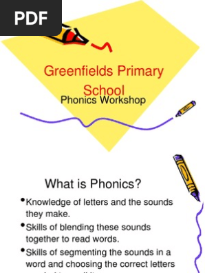 School Phonics Workshop