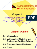 Chapter 1 - Modelling, Computers and Error Analysis