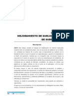 220.b Mejoramiento de Suelos a Nivel Subrasante