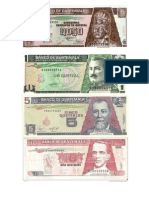 Billetes de Guatemala