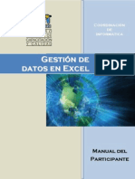 Gestion de Datos en Excel