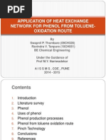 Phenol From Toulene Oxidation Route