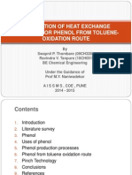 Phenol From Toulene Oxidation Route