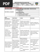 Etica y Valores Plan de Area